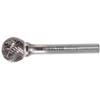 Double Cut Ball Nose Burr, SD-42, 1/8" Dia., 1/8" Shank, 1/8" Depth of Cut D. Morneault & Fils