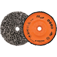 Brosse-boisseau FX, 4-1/2" dia., Oxyde d'aluminium D. Morneault & Fils