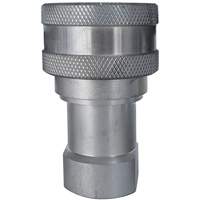 Hydraulic Quick Coupler - Stainless Steel Manual Coupler, Brass/Stainless Steel D. Morneault & Fils