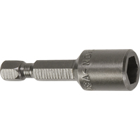 Tourne-&eacute;crou pour vis m&eacute;trique de feuille m&eacute;tallique, Embout 6 mm, Prise 1/4", 44,5 mm lo, Magn&eacute;tique D. Morneault & Fils