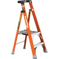 Safespace Platform Step Ladder, 2', 300 lbs. Cap. D. Morneault & Fils