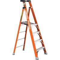 Safespace Platform Step Ladder, 4', 300 lbs. Cap. D. Morneault & Fils