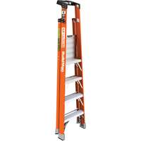 Safespace Platform Step Ladder, 4', 300 lbs. Cap. D. Morneault & Fils