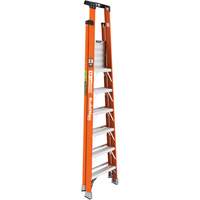 Safespace Platform Step Ladder, 6', 300 lbs. Cap. D. Morneault & Fils