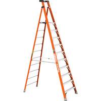 Safespace Platform Step Ladder, 10', 300 lbs. Cap. D. Morneault & Fils