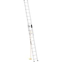 Jobsite Series Extension Ladder, 225 lbs. Cap., 20' H, Grade 2 D. Morneault & Fils