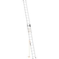 Jobsite Series Extension Ladder, 225 lbs. Cap., 24' H, Grade 2 D. Morneault & Fils