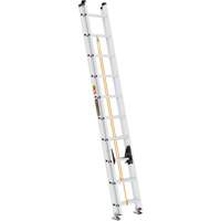 Jobsite Series Extension Ladder, 225 lbs. Cap., 32' H, Grade 1 D. Morneault & Fils
