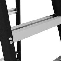 Escabeau avec plateau &agrave; peinture, 10', Fibre de verre, Capacit&eacute; 250 lb, Type 1 D. Morneault & Fils