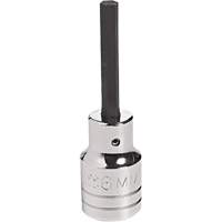 Socket Bit, Hex, 18 mm x 4" L, 1/2" Drive D. Morneault & Fils