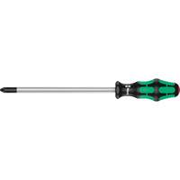 Phillips Screwdriver, #4 Tip, Round, 12-3/16" L, Plastic Handle D. Morneault & Fils