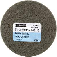 Disque unitaris&eacute; Standard Abrasives, 3" x 1/8", Arbre de 1/4", Grain de Moyen, Oxyde d'aluminium D. Morneault & Fils