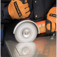 Meule &agrave; tronçonner Zip One, 5" x 1/32", Arbre de 7/8", Type 1, Alumine de zirconium, 12 200 Tr/min D. Morneault & Fils