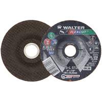 Meule FLEXCUT, 5", 36 Grain, Oxyde d'aluminium, 7/8", 12 200 Tr/min, Type 29 D. Morneault & Fils