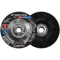 HP XX Grinding Wheel, 4-1/2" x 1/4", 5/8"-11 Arbor, Aluminum Oxide, Type 27 D. Morneault & Fils