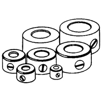 Ensemble de 5 collets de but&eacute;e &agrave; r&eacute;glage de profondeur D. Morneault & Fils