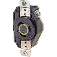 Single Flush 2-Pole 3-Wire Grounding  Receptacle D. Morneault & Fils