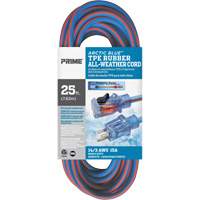 Cordon rallonge Arctic Blue, Toutes saisons, SJEOW, AWG 14/3, 15 A, 25' D. Morneault & Fils