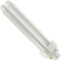 Compact Fluorescent Lamps, T4, 26 W, 3500 K, G24Q-3 Base, 12000 hrs. D. Morneault & Fils