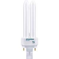 Dulux&reg; D/E Double-Tube Compact Fluorescent Lamp, D (T4), 13 W, 4100 K, G24Q-1 Base, 20000 hrs. D. Morneault & Fils