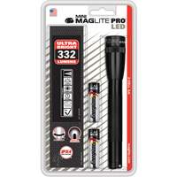 Lampes de poche Mini Pro, DEL, 332 lumens, Piles AA D. Morneault & Fils