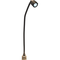 LS Series High-Output Flexible Light, 5 W, LED, 20" Neck, Black D. Morneault & Fils