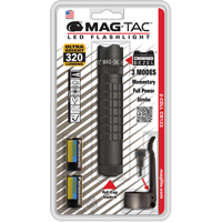 Lampes de poche tactiques Mag-Tac, DEL, 320 lumens, Piles CR123 D. Morneault & Fils