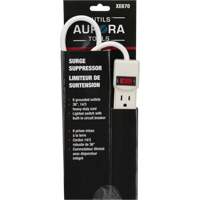 Surge Suppressor, 6 Outlets, 200 J, 1875 W, 3' Cord D. Morneault & Fils