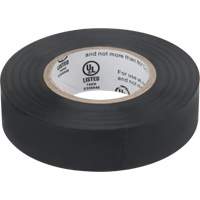 Ruban isolant, 19 mm (3/4") x 18 m (60'), Noir, 7 mils D. Morneault & Fils