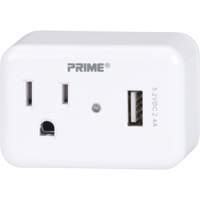 Prime&reg; USB Charger with Surge Protector D. Morneault & Fils