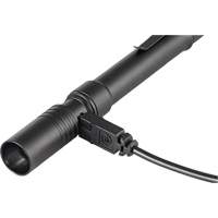 Lampe de poche stylo USB Stylus Pro, DEL, 350 lumens, Corps en Aluminium, piles Rechargeable, Compris D. Morneault & Fils