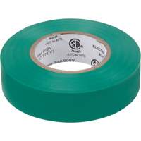 Ruban isolant, 19 mm (3/4") x 18 m (60'), Vert, 7 mils D. Morneault & Fils