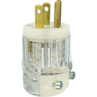 Hospital Grade Extension Plug, Nylon, 15 Amps, 125 V D. Morneault & Fils