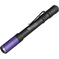 Lampe stylo UV avec port de recharge micro USB Stylus Pro, DEL, Corps en Aluminium, piles Rechargeable, Compris D. Morneault & Fils