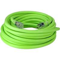 Flexzilla&reg; Pro Industrial Extension Cord, All-Weather, SJTW, 10/3 AWG, 15 A, 50' D. Morneault & Fils