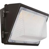Non-Cutoff Wall Pack, LED, 120 - 277 V, 75 - 110 W, 9.33" H x 6.65" W x 14.5" D D. Morneault & Fils