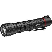 G40R Waterproof Flashlight with Twist Focus, LED, 650 Lumens, Rechargeable Batteries D. Morneault & Fils