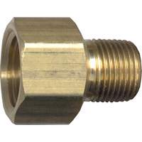 Adaptateur de tuyau, FPT x NPT, 1/4" x 1/8" dia., Laiton D. Morneault & Fils