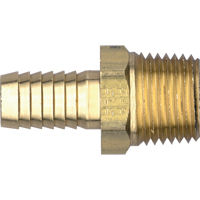 Raccord m&acirc;le &agrave; barbillon, Laiton D. Morneault & Fils