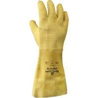 Gants pour usage g&eacute;n&eacute;ral 67NFW, 10/Grand, R&ecirc;vetement Latex de caoutchouc, Enveloppe en Coton D. Morneault & Fils